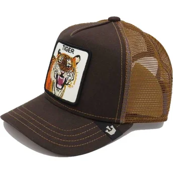 gorra-trucker-marron-para-nino-tigre-little-tiger-de-goorin-bros