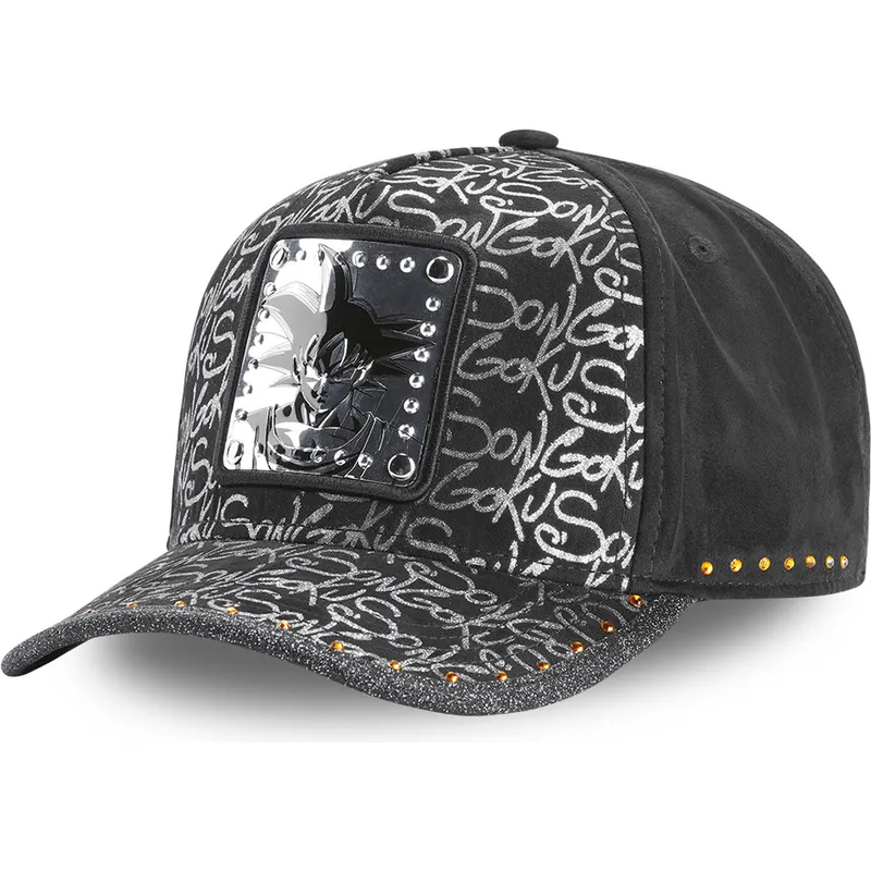 mutzen-gebogen-schwarz-verstellbares-band-son-goku-dragon-ball-von-capslab