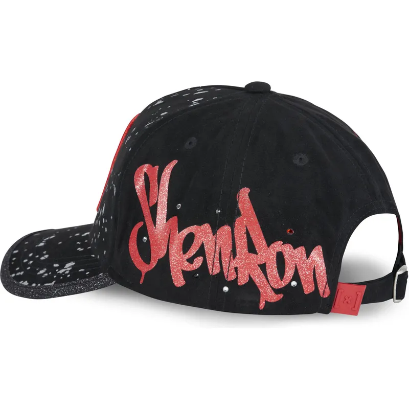 mutzen-gebogen-schwarz-verstellbares-band-shenron-dragon-ball-von-capslab