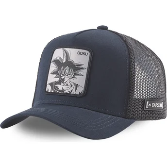 capslab-dragon-ball-son-goku-dbz-gok2-marineblaue-und-schwarze-trucker-kappe