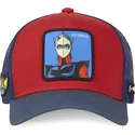 gorra-trucker-roja-y-azul-daisuke-duke-fleed-act1-ufo-robot-grendizer-de-capslab