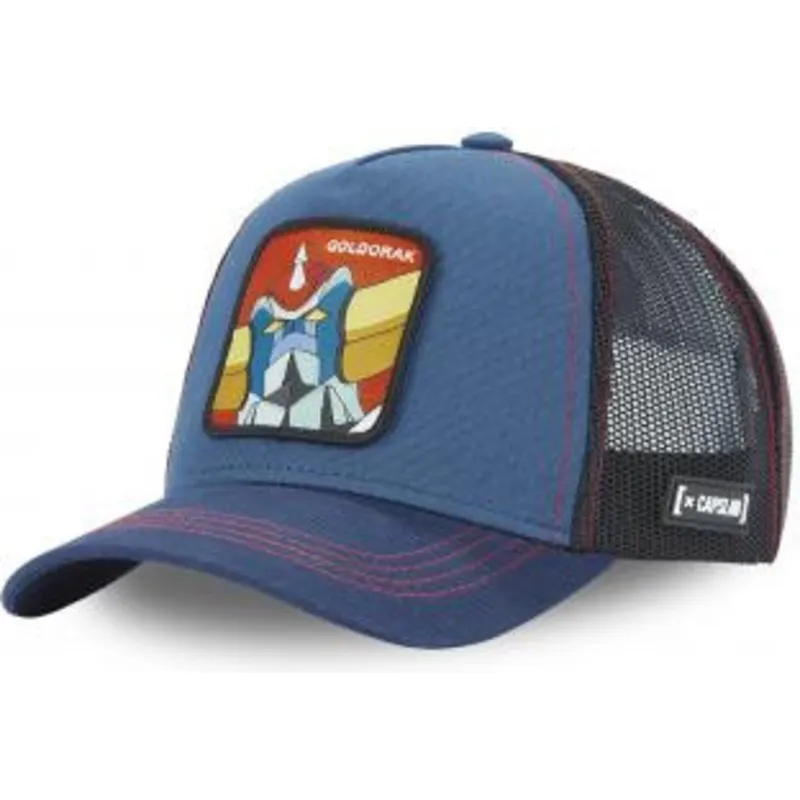 mutzen-gebogen-marineblau-snapback-robot-grendizer-robot-grendizer-von-capslab