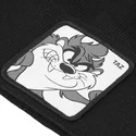 schwarze-mutze-tasmanischer-teufel-bon-taz-looney-tunes-von-capslab