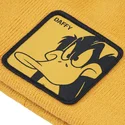 mutzen-gelb-duffy-duck-looney-tunes-von-capslab