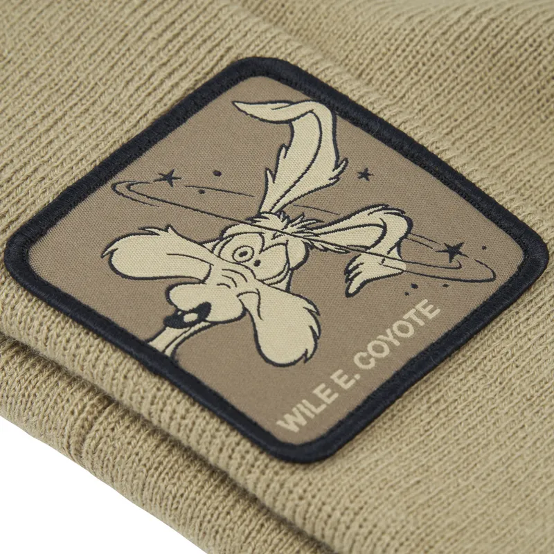 mutzen-braun-kojote-looney-tunes-von-capslab