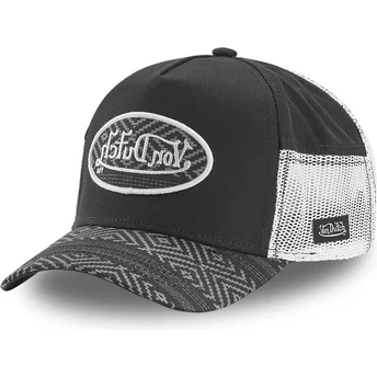 Casquette trucker noire ATRU BLK Von Dutch
