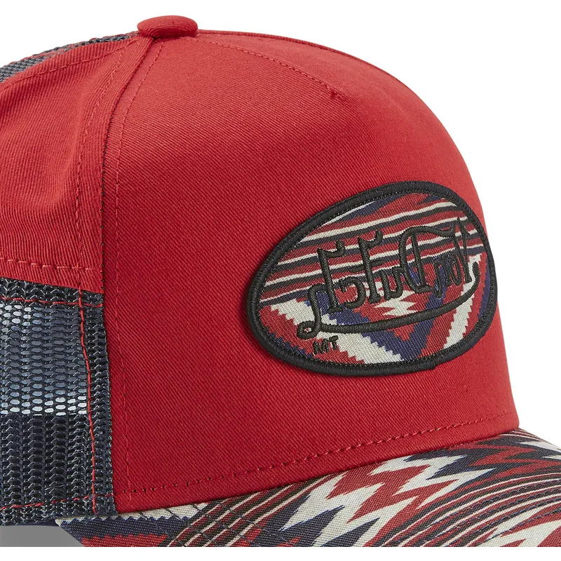 mutzen-gebogen-rot-snapback-von-von-dutch