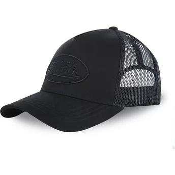 Von Dutch LOFB04 Black Trucker Hat