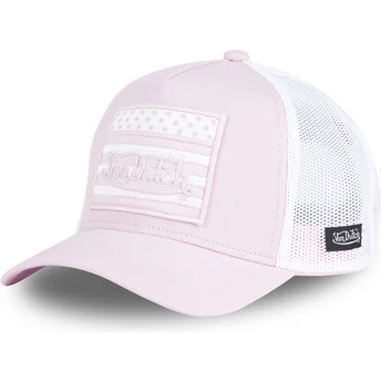 Gorra trucker rosa FLAG PP de Von Dutch