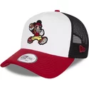 casquette-trucker-blanche-noire-et-rouge-character-sports-a-frame-mickey-mouse-american-football-disney-new-era