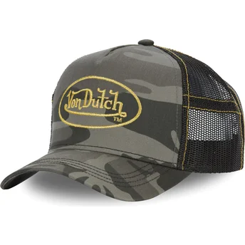 Cappellino trucker mimetico CAM GOL di Von Dutch