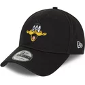 casquette-courbee-noire-ajustable-9forty-daffy-duck-looney-tunes-new-era