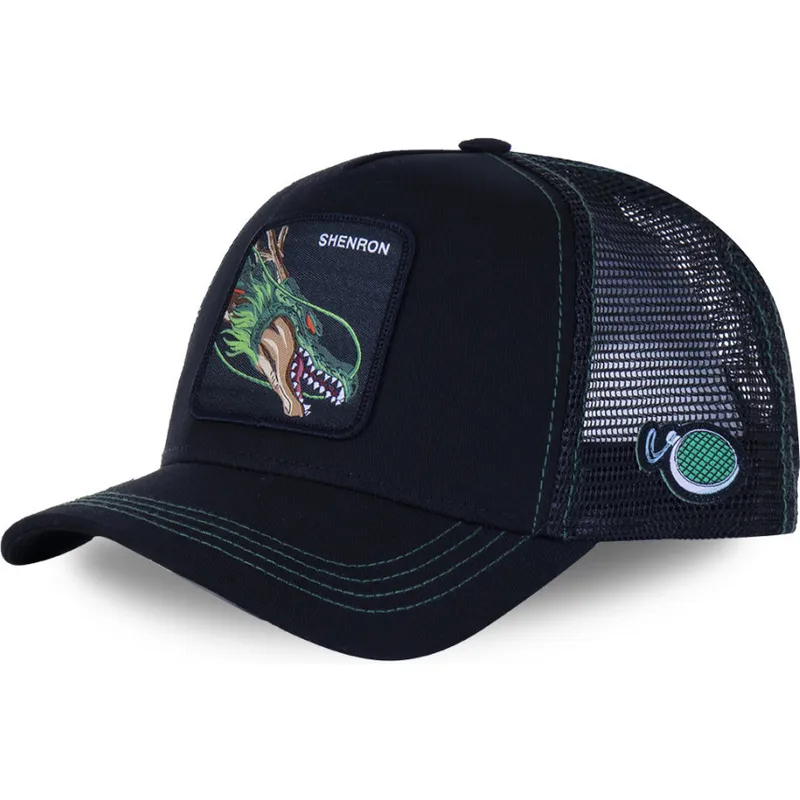 mutzen-gebogen-schwarz-snapback-shenron-dragon-ball-von-capslab