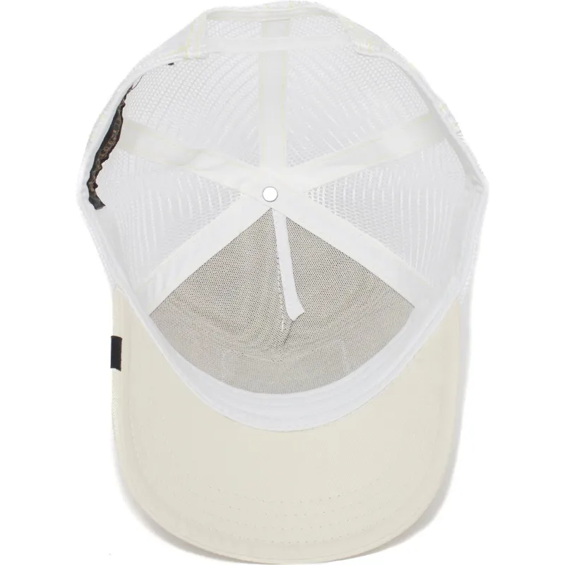 cappellino-trucker-bianco-ape-queen-bee-di-goorin-bros