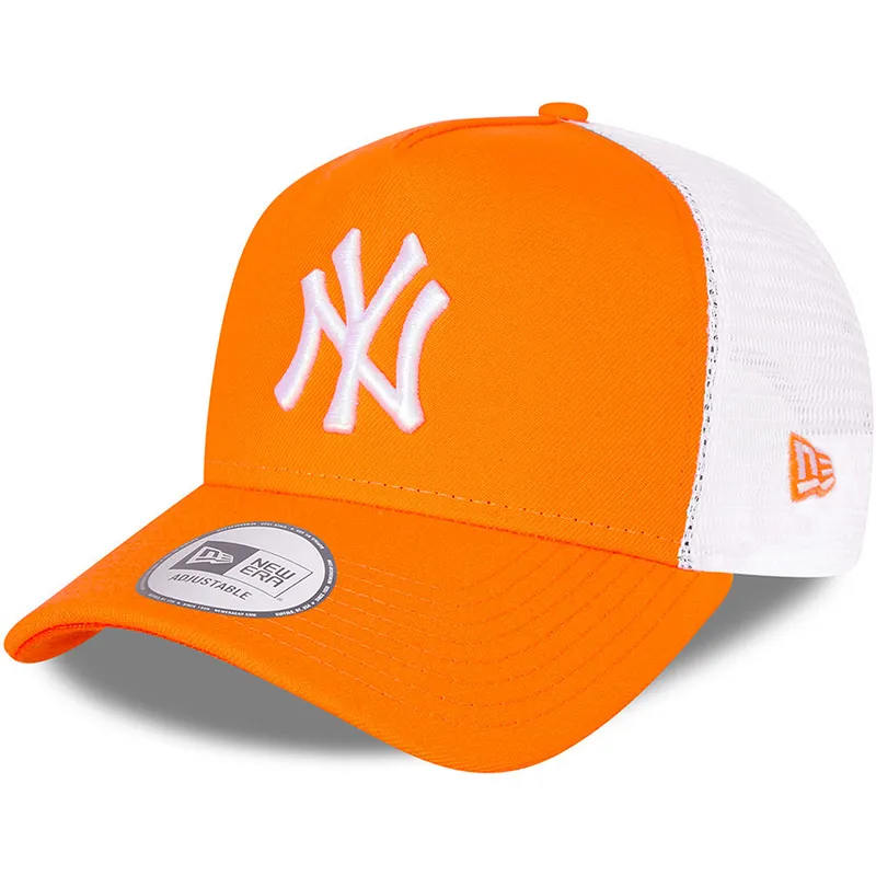 mutzen-gebogen-orange-snapback-a-frame-tonal-mesh-der-new-york-yankees-mlb-von-new-era mutzen-gebogen-orange-snapback-a-frame-tonal-mesh-der-new-york-yankees-mlb-von-new-era