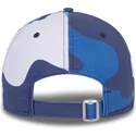 verstellbare-blaue-camouflage-cap-mit-gebogenem-schirm-und-blauem-logo-9forty-der-los-angeles-dodgers-mlb-von-new-era