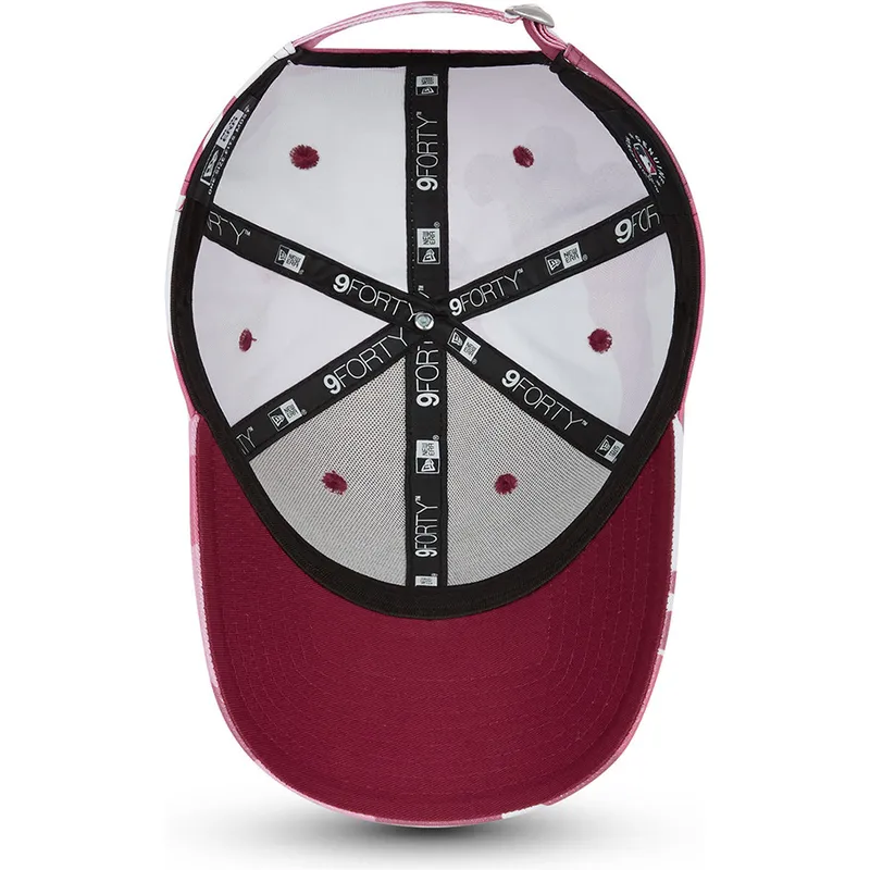 mutzen-gebogen-tarnung-verstellbares-band-rosa-rosa-9forty-der-boston-red-sox-mlb-von-new-era