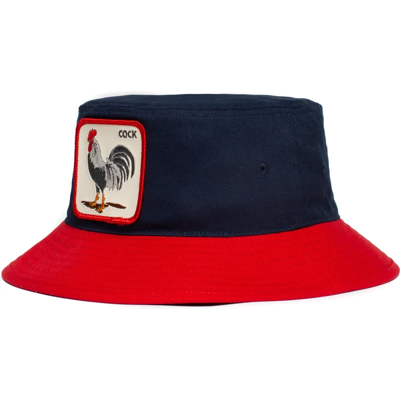 eimer-marineblau-der-bucket-azul-marino-y-rojo-gallo-cock-americana-the-farm-the-farm-von-goorin-bros eimer-marineblau-der-bucket-azul-marino-y-rojo-gallo-cock-americana-the-farm-the-farm-von-goorin-bros