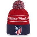 new-era-bobble-knit-atletico-madrid-lfp-red-and-blue-beanie-with-pompom