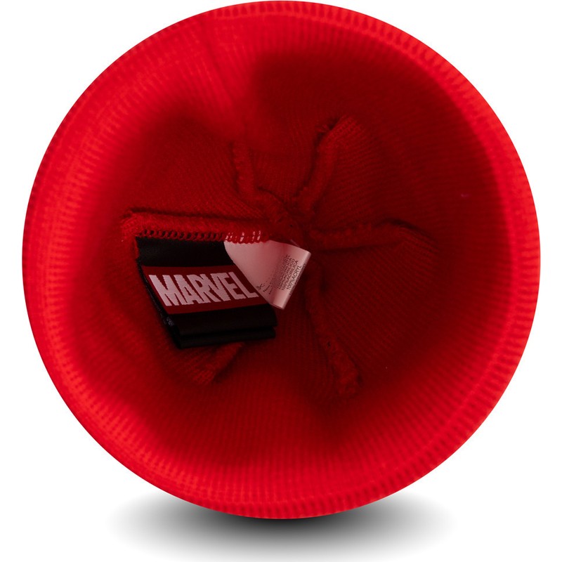new-era-youth-spider-man-cuff-knit-paint-splat-marvel-comics-red-beanie