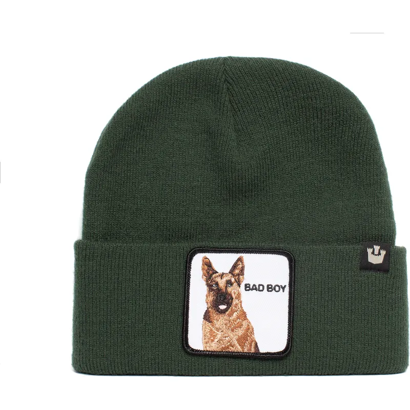 gorro-verde-cane-pastore-tedesco-bad-boy-sniff-sniff-the-farm-di-goorin-bros