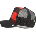 cappello-trucker-rosso-e-nero-bufalo-buffalo-di-goorin-bros