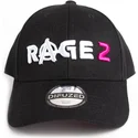 schwarze-snapback-cap-mit-gebogenem-schirm-rage-2-von-difuzed
