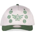 verstellbare-graue-und-grune-curved-cap-triforce-the-legend-of-zelda-von-difuzed
