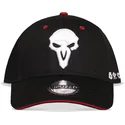 schwarze-snapback-cap-mit-gebogenem-schirm-reaper-overwatch-von-difuzed