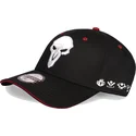 schwarze-snapback-cap-mit-gebogenem-schirm-reaper-overwatch-von-difuzed
