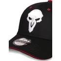 schwarze-snapback-cap-mit-gebogenem-schirm-reaper-overwatch-von-difuzed