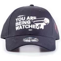 casquette-courbee-noire-ajustable-you-are-being-watched-watch-dogs-difuzed