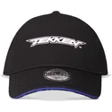 schwarze-snapback-kappe-mit-gebogenem-schirm-tekken-von-difuzed