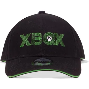 Casquette courbée noire ajustable Xbox Letters Microsoft Difuzed