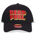schwarze-snapback-cap-mit-gebogenem-schirm-deadpool-grosse-buchstaben-marvel-comics-von-difuzed