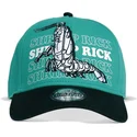 mutzen-gebogen-grun-snapback-von-difuzed