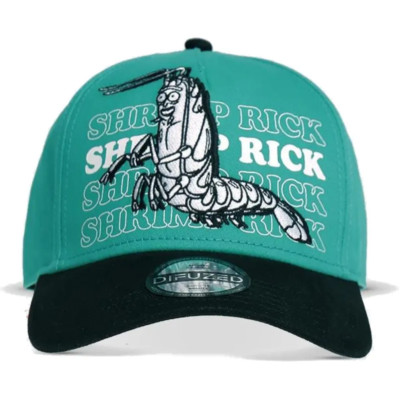 mutzen-gebogen-grun-snapback-von-difuzed