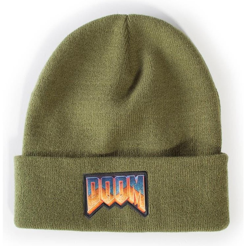difuzed-logo-eternal-doom-green-beanie