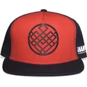 rote-und-schwarze-snapback-kappe-shang-chi-marvel-comics-von-difuzed