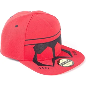 Gorra plana roja snapback Sith Trooper Episode IX Star Wars de Difuzed