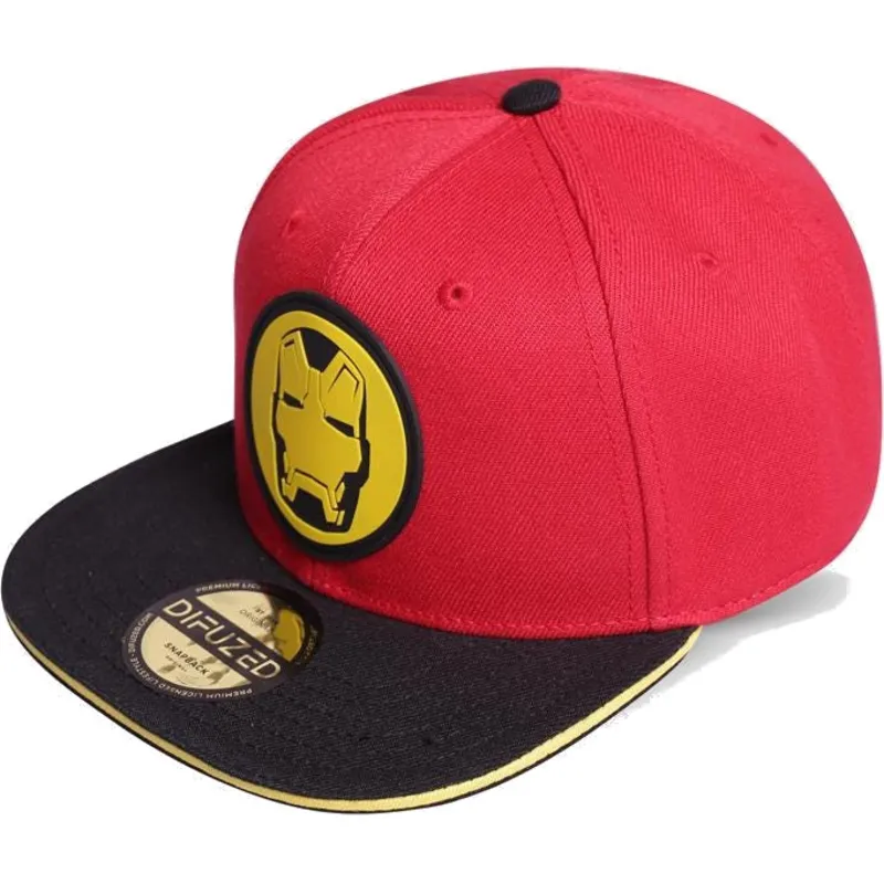 mutzen-flach-rot-snapback-fur-kinder-von-difuzed