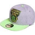 gra-och-gron-platt-snapback-keps-for-barn-hulk-release-the-rage-marvel-comics-av-difuzed