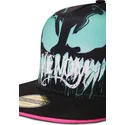 gorra-plana-trucker-negra-y-rosa-snapback-para-nino-venom-marvel-comics-de-difuzed