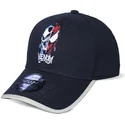 schwarze-snapback-kappe-mit-gebogenem-schirm-venom-marvel-comics-von-difuzed