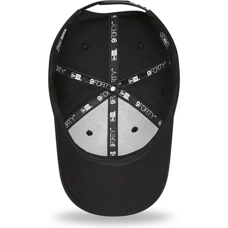 mutzen-gebogen-schwarz-snapback-9forty-elemental-der-oakland-athletics-mlb-von-new-era