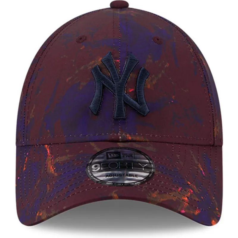 mutzen-gebogen-rot-verstellbares-band-granate-9forty-ray-scape-der-new-york-yankees-mlb-von-new-era mutzen-gebogen-rot-verstellbares-band-granate-9forty-ray-scape-der-new-york-yankees-mlb-von-new-era