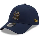 mutzen-gebogen-marineblau-verstellbares-band-9forty-pop-outline-der-new-york-yankees-mlb-von-new-era