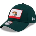 mutzen-gebogen-grun-verstellbares-band-9forty-us-state-der-california-republic-von-new-era