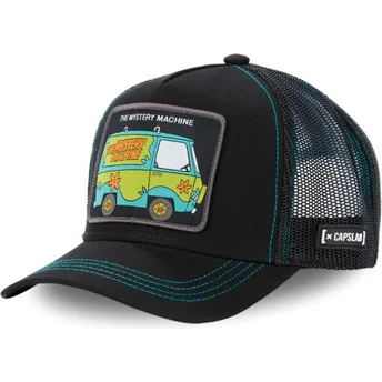 Cappellino trucker nero The Mystery Machine MAC2 Scooby-Doo di Capslab