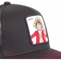cappellino-trucker-nero-monkey-d-luffy-luf2-one-piece-di-capslab